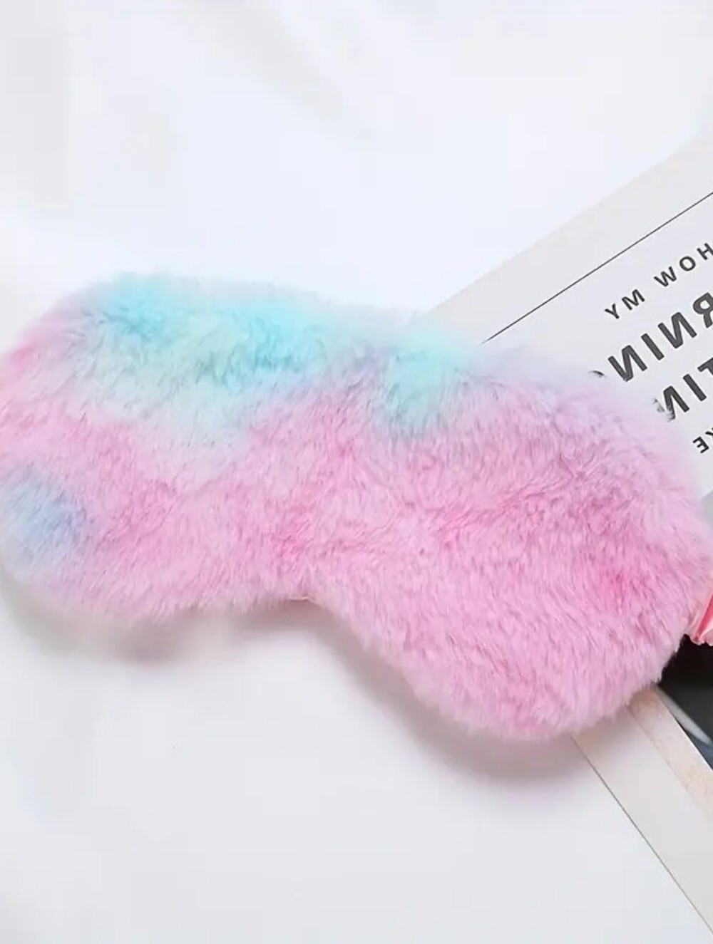 Tie Dye Plush Sleep Mask - Picture 5 of 8